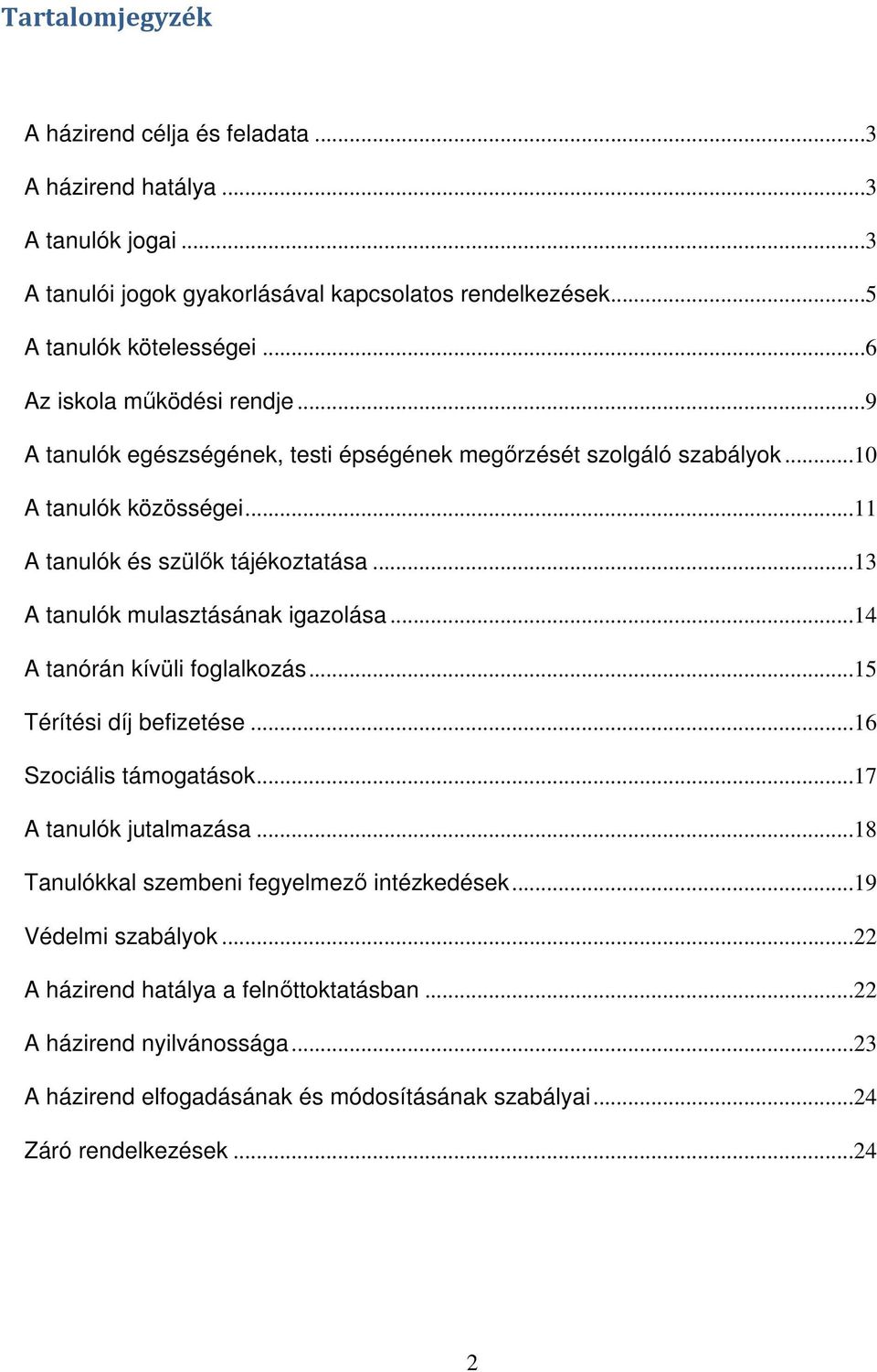 Diákok jogai a tanárral szemben