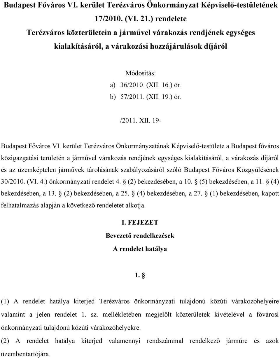 XII. 19- Budapest Főváros VI.