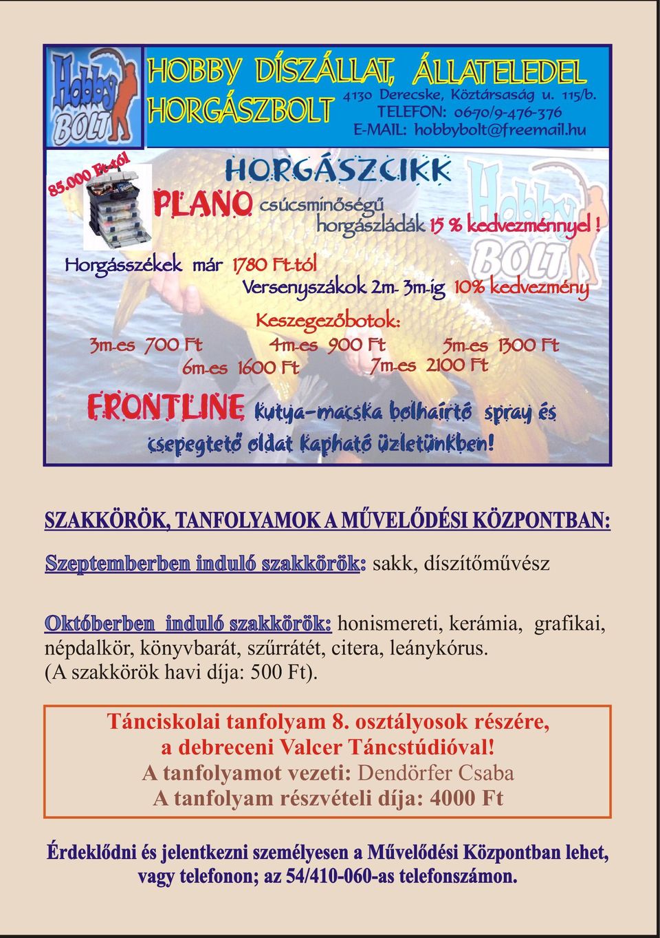 Tánciskolai tanfolyam 8. osztályosok részére, a debreceni Valcer Táncstúdióval!