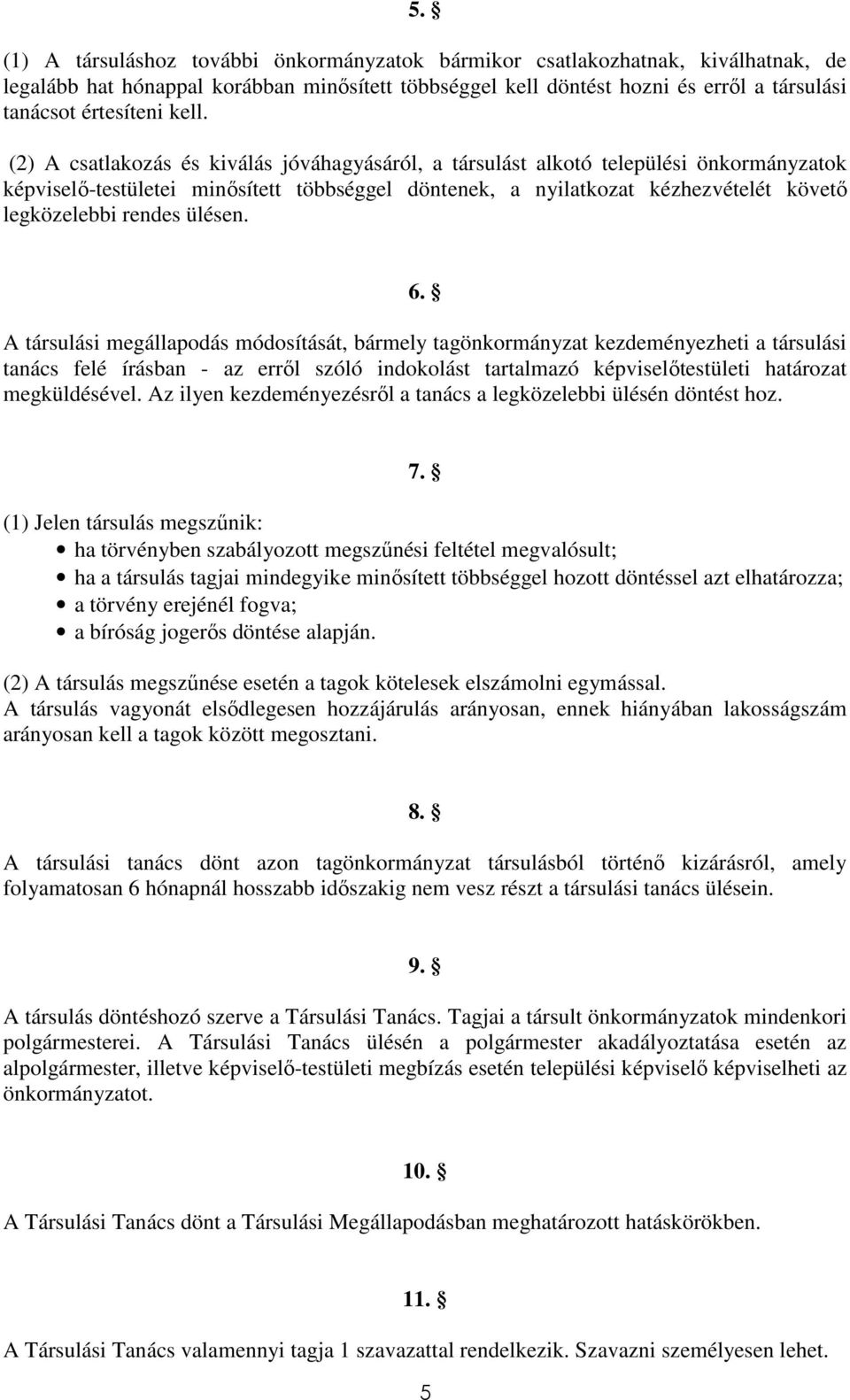 rendes ülésen. 6.