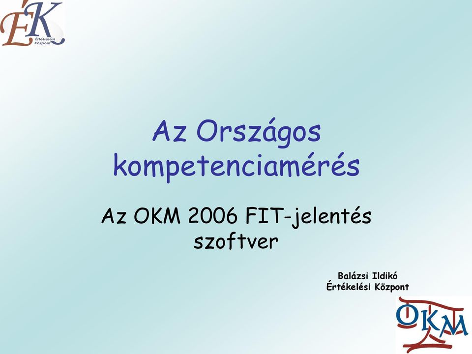 2006 FIT-jelentés