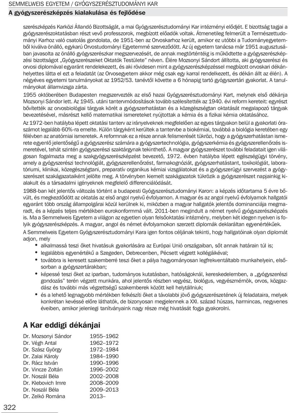 Semmelweis Egyetem Gyógyszerésztudományi Kar (GYTK) - PDF Ingyenes letöltés