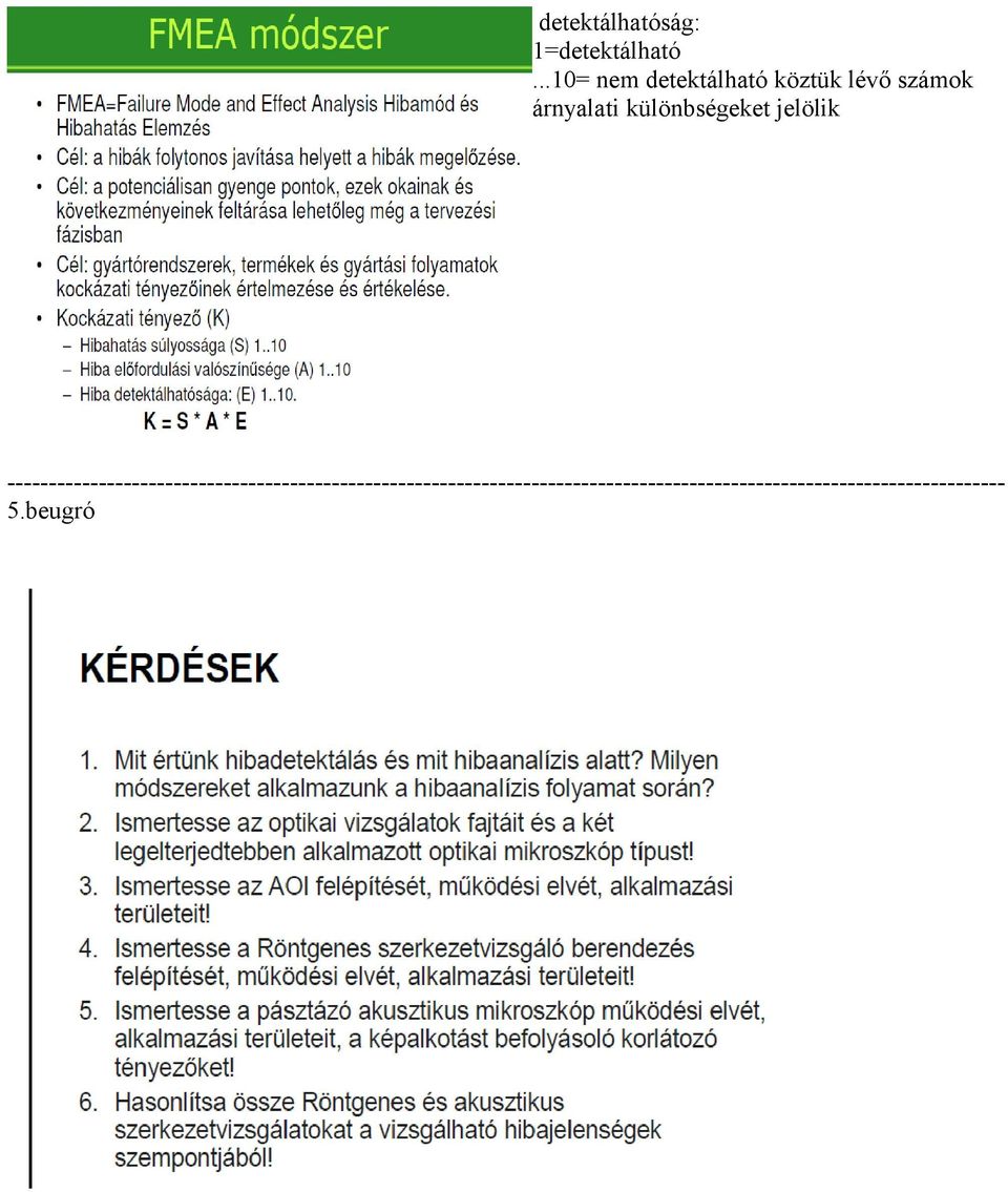 különbségeket jelölik