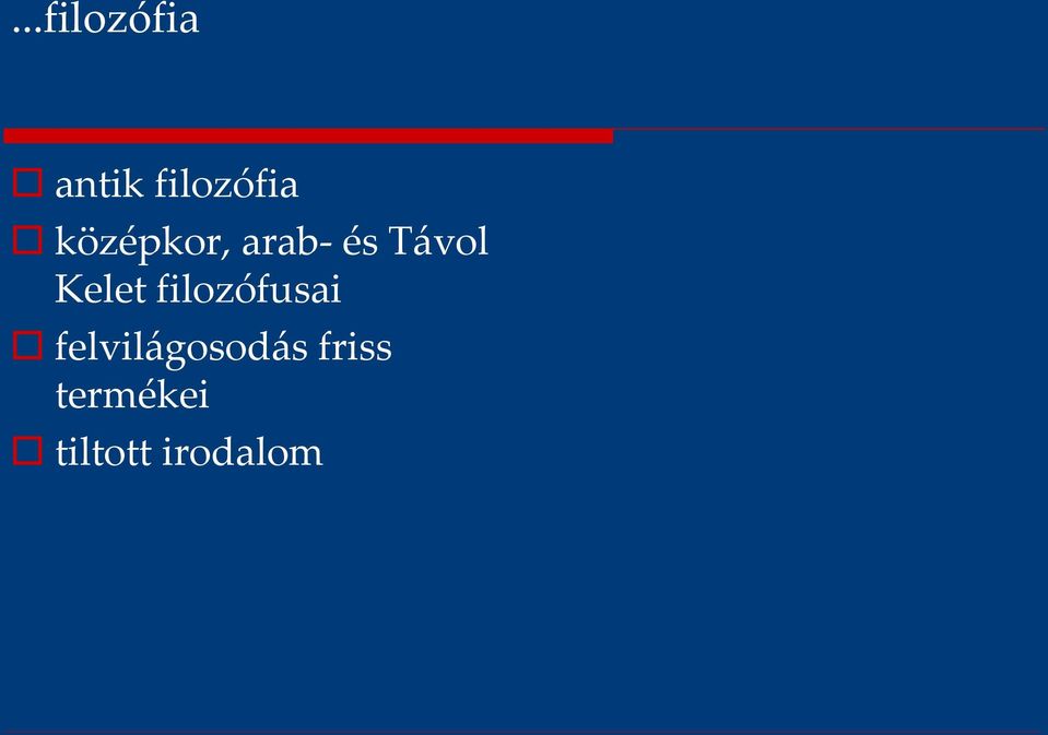 Kelet filozófusai