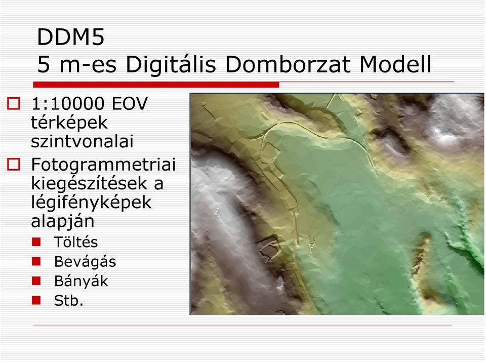 Fotogrammetriai kiegészítések a