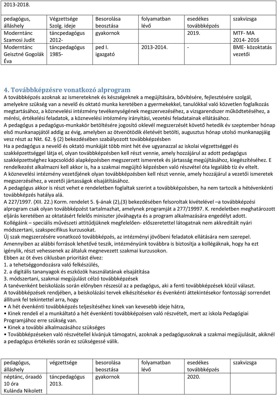 - BME- közoktatás igazgató vezetői 4.