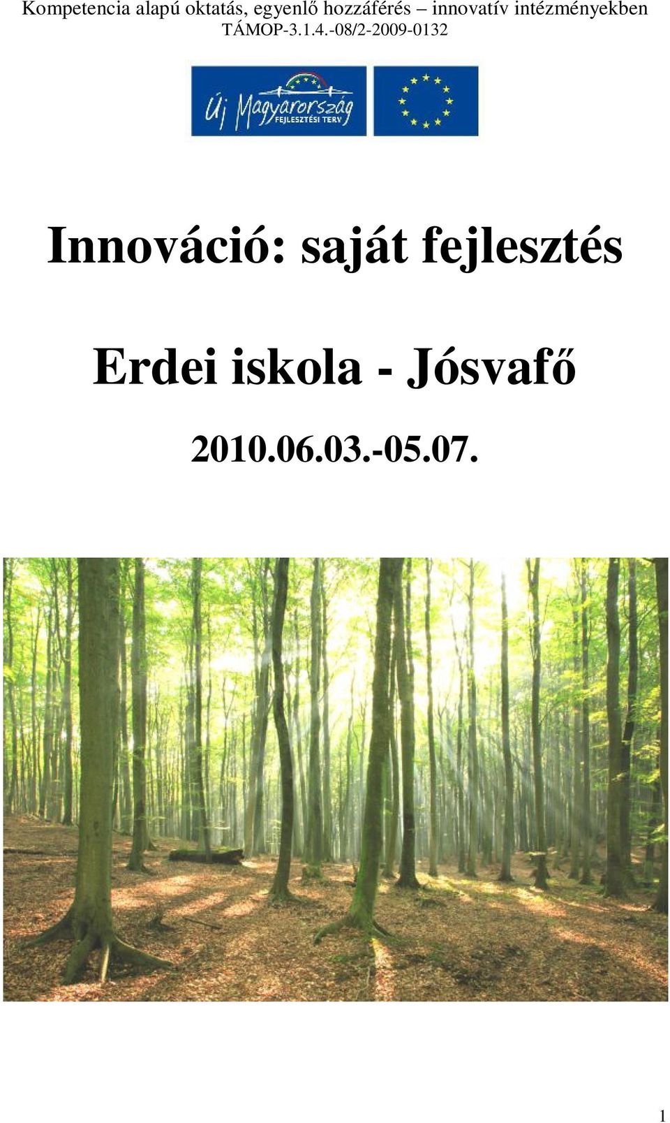 iskola - Jósvafő