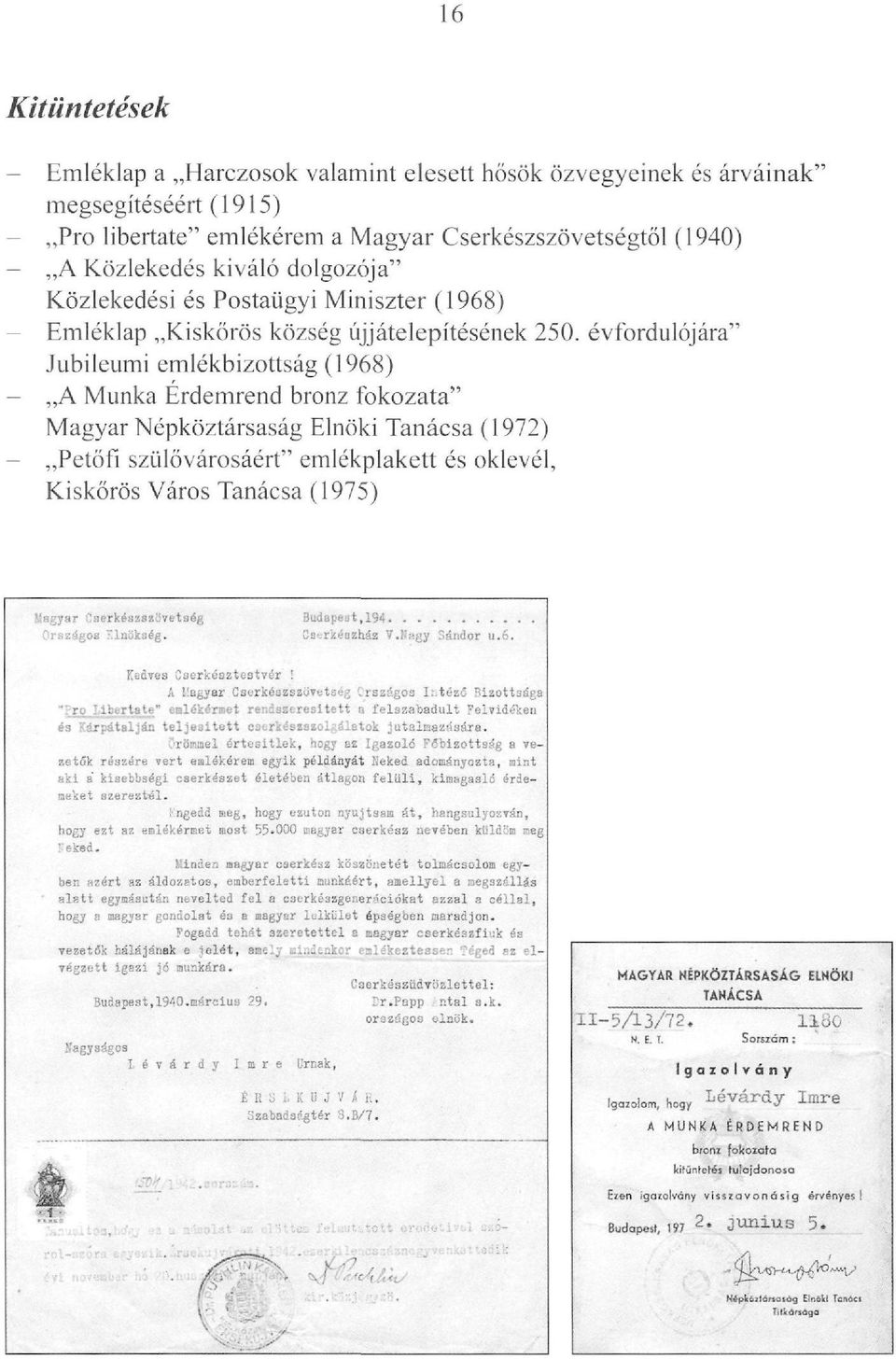 Emléklap Kiskőrös község ujjátelepítésének 250.