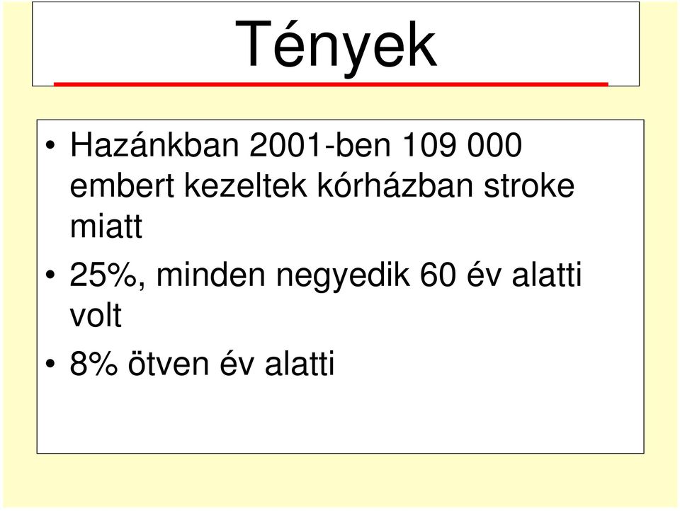 stroke miatt 25%, minden