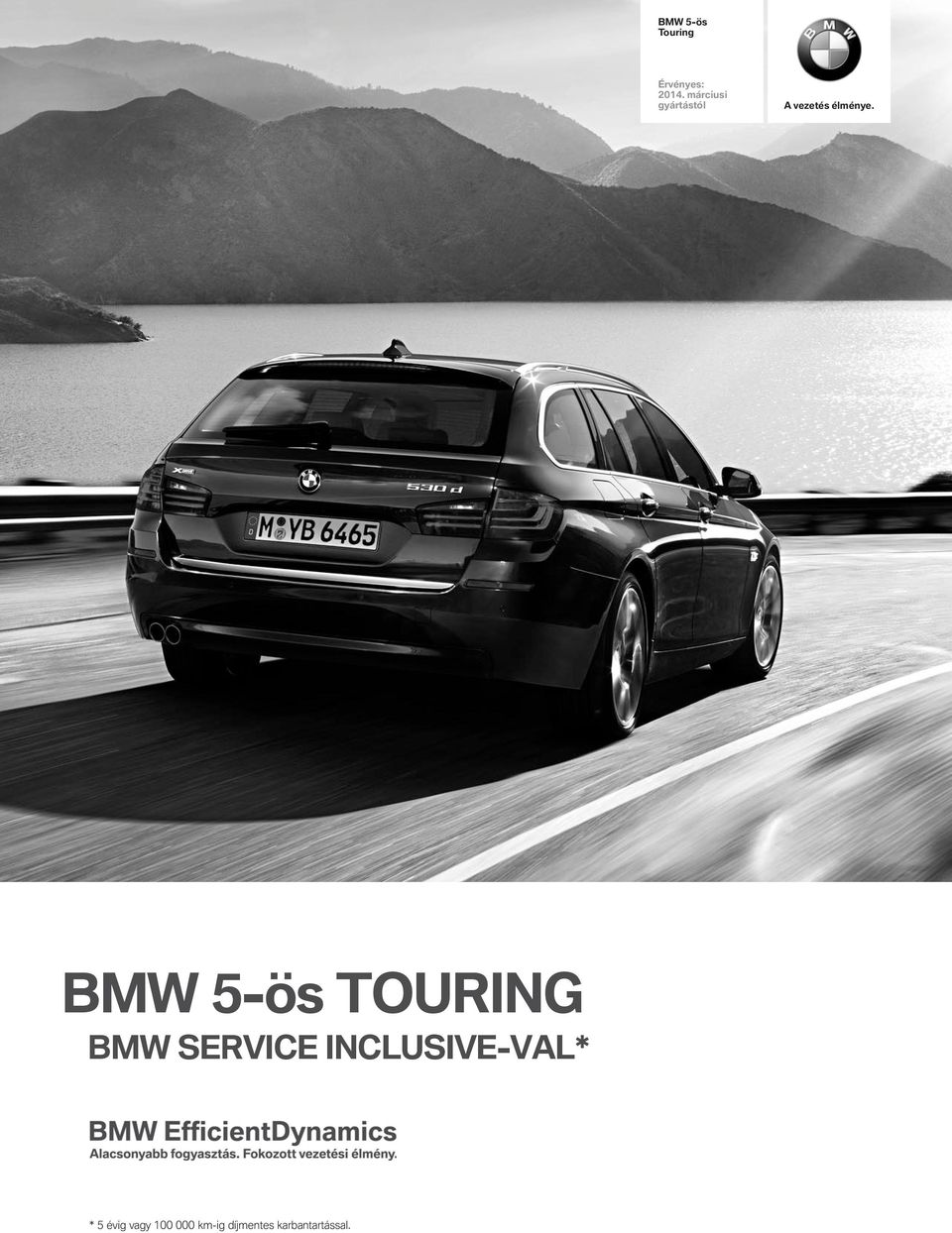 BMW 5-ös TOURING BMW SERVICE