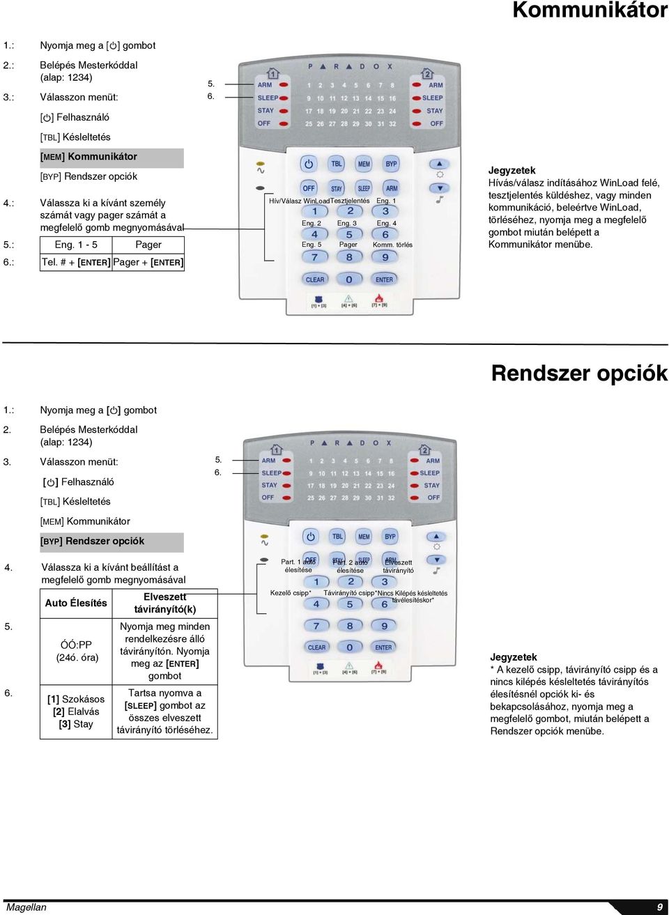 4 Eng. 5 Pager Komm.