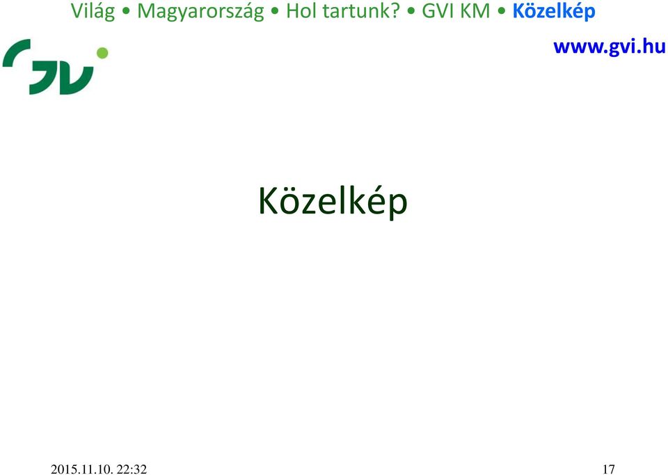 GVI KM Közelkép