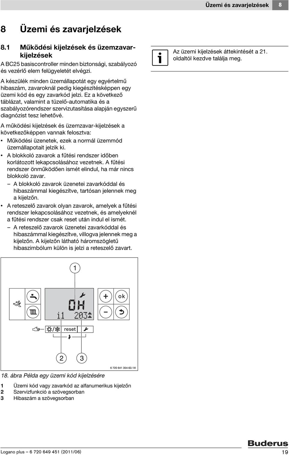 Ez a következő táblázat, valamint a tüzelő-automatika és a szabályozórendszer szervizutasítása alapján egyszerű diagnózist tesz lehetővé.