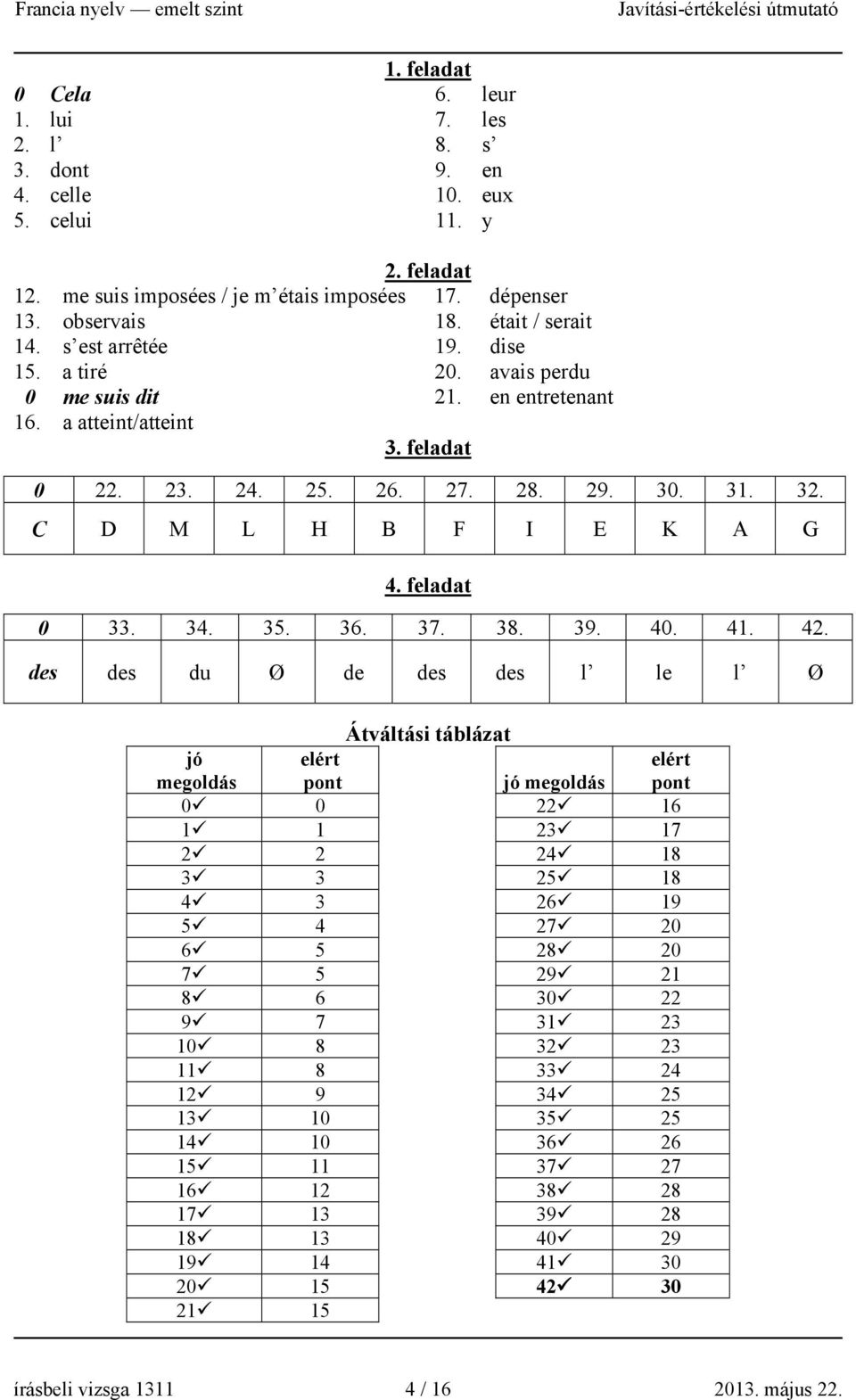 feladat 0 33. 34. 35. 36. 37. 38. 39. 40. 41. 42.