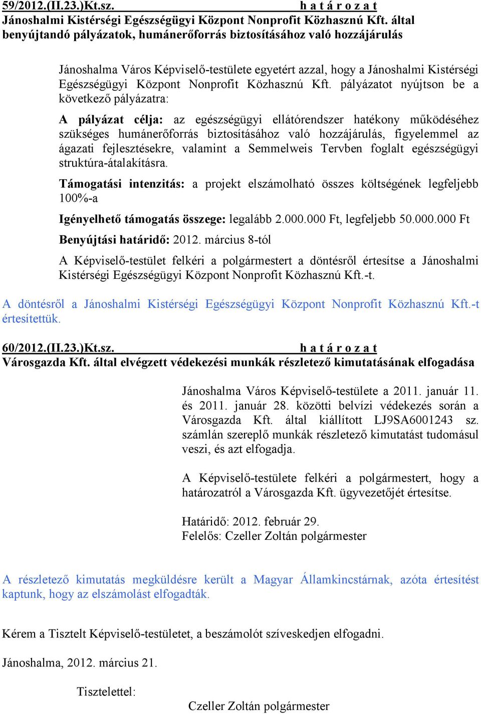 Közhasznú Kft.