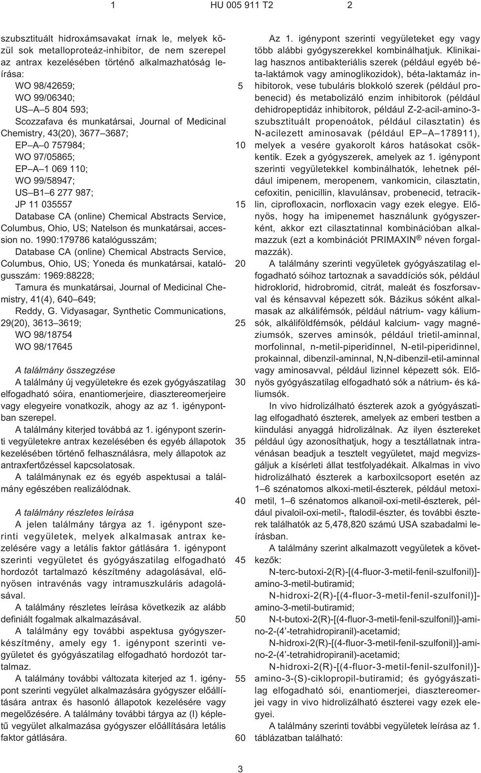Abstracts Service, Columbus, Ohio, US; Natelson és munkatársai, accession no.