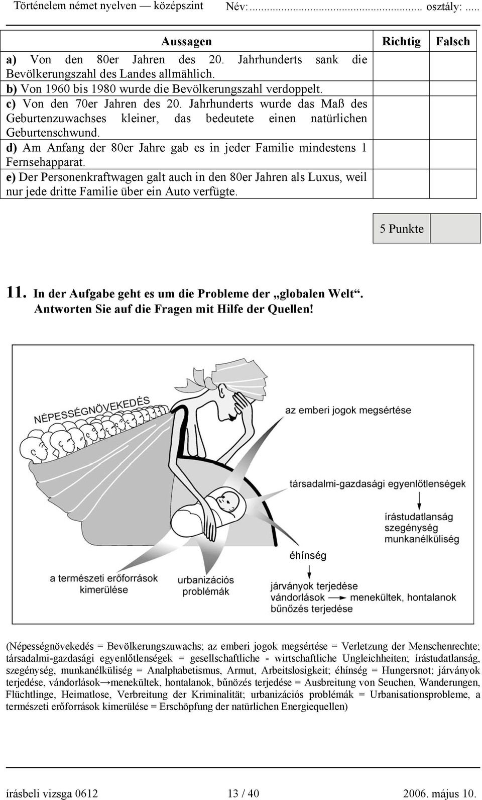 d) Am Anfang der 80er Jahre gab es in jeder Familie mindestens 1 Fernsehapparat. e) Der Personenkraftwagen galt auch in den 80er Jahren als Luxus, weil nur jede dritte Familie über ein Auto verfügte.