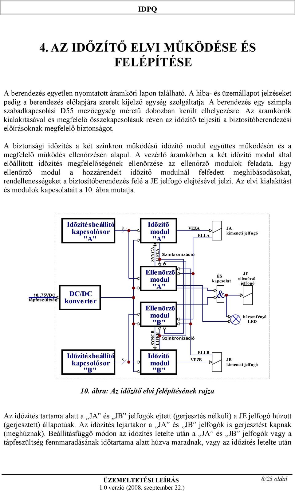 Biztonsági Időzítő Óra ÜZEMELTETÉSI LEÍRÁS - PDF Free Download