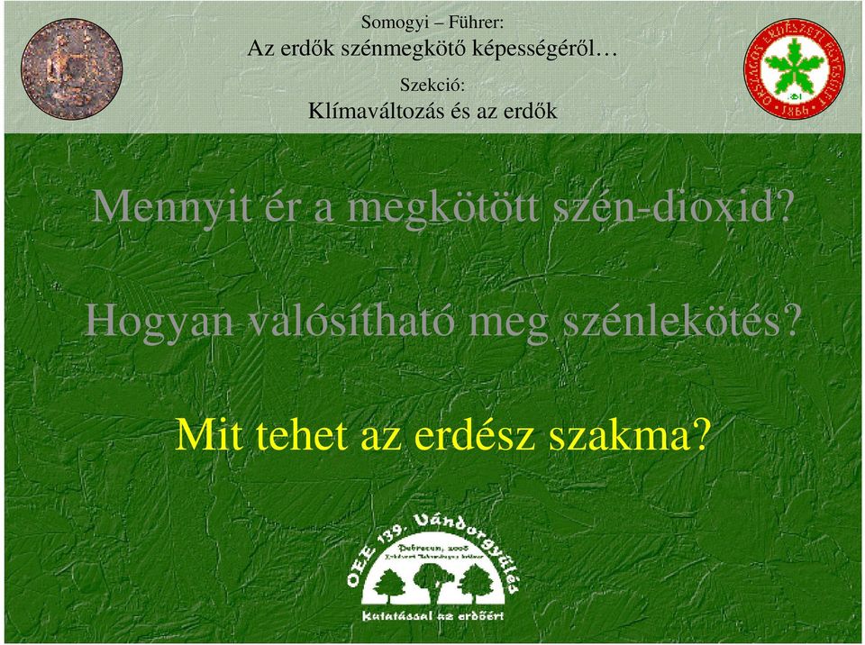 erdık Mennyit ér a megkötött szén-dioxid?