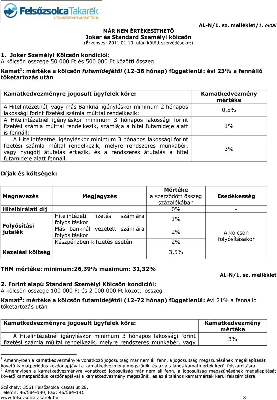 Kamatkedvezményre jogosult ügyfelek köre: A Hitelintézetnél, vagy más Banknál igényléskor minimum 2 hónapos lakossági forint fizetési számla múlttal rendelkezik: A Hitelintézetnél igényléskor minimum