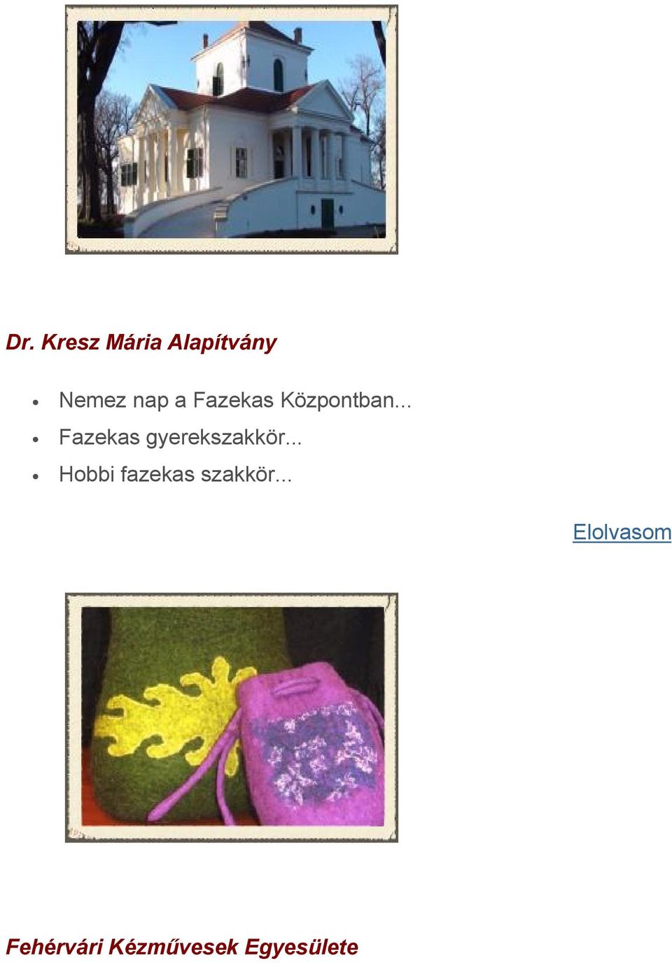 .. Fazekas gyerekszakkör.