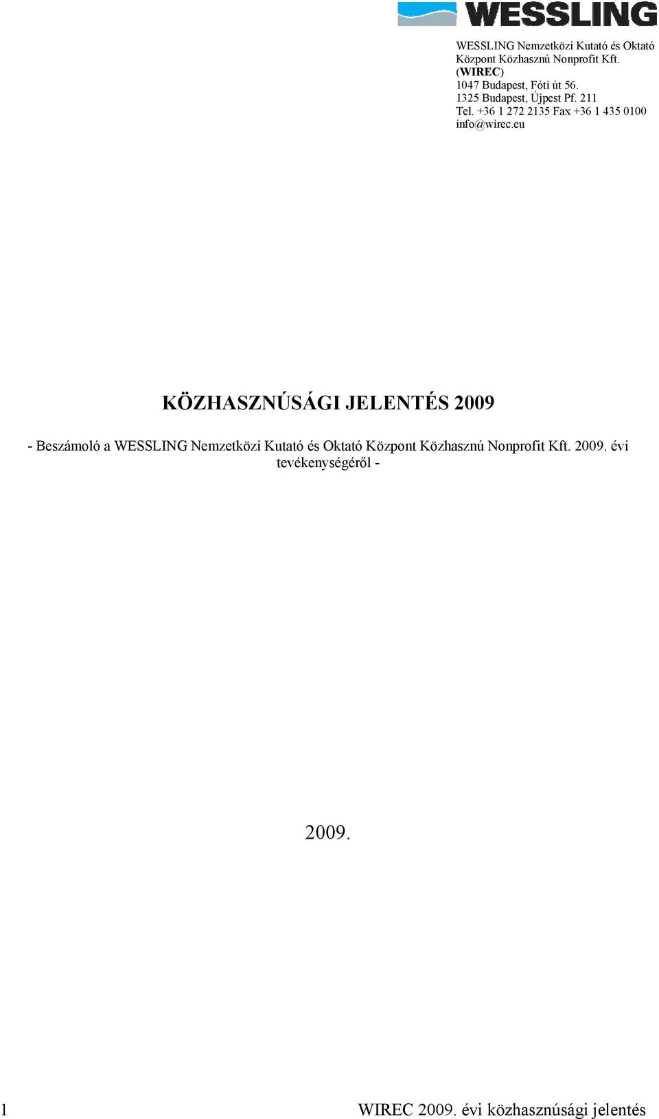 és Oktató 2009.