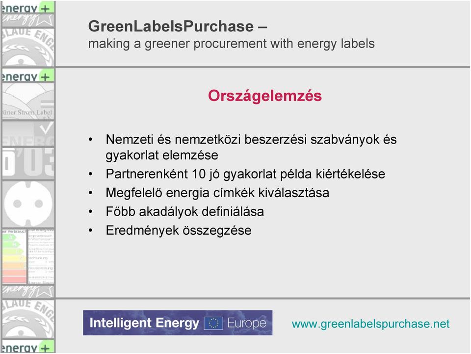 gyakorlat példa kiértékelése Megfelelő energia címkék