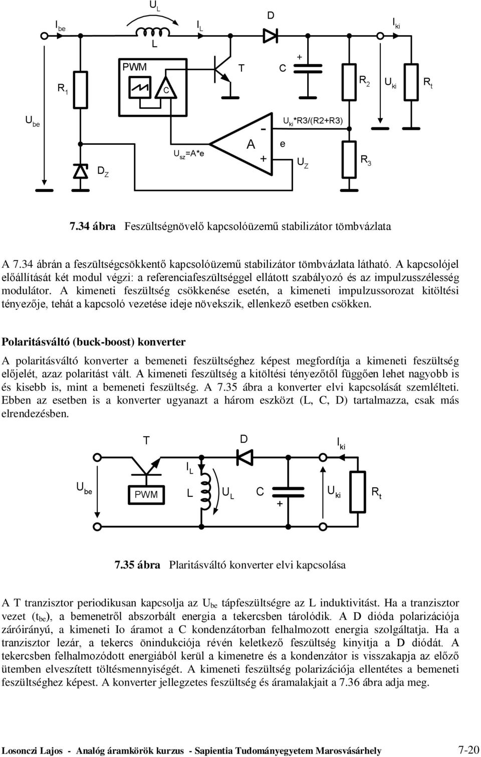 7.1 ábra Stabilizált tápegység elvi felépítése - PDF Ingyenes letöltés