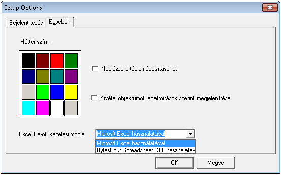 Bejelentkezés fül: Forrás-SQL Beállító és ForrásDotNet Beállító környezetének üzemeltetési kézikönyve Rendszer adatforrás név / Beállító adatforrás név: a Forrás-SQL rendszer m ködéséhez szükség van