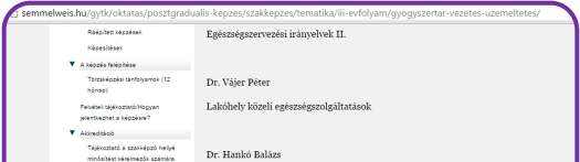 4. Háttéranyagok és szakmai