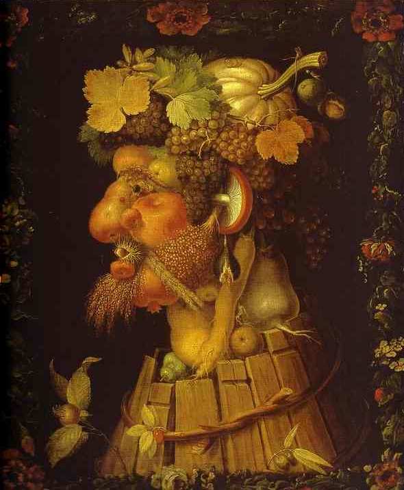 Az agykérgi működés időviszonyai: Szinkronizáció és a kötési jelenség autocorrelations cross-correlations Arcimboldo (1527-1593): Autumn Singer