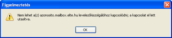 Ellenőrizzük a fiókbeállításokat, nincs-e valahol valami elgépelve, majd nyomjuk meg a "Befejezés" gombot, ha minden rendben.