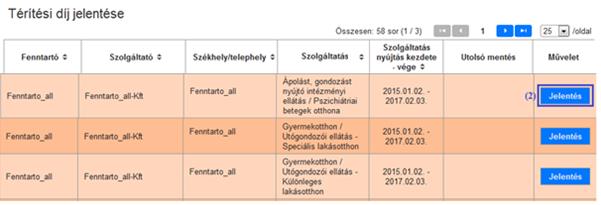 alapján térítési díj-köteles szolgáltatás esetén be kell jelenteni az intézményi térítési díjat és annak változását, ideértve az engedélyes által nyújtott gyermekétkeztetés intézményi térítési díját