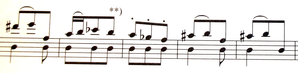10.18132/LFZE.2015.4 DUFFEK MIHÁLY J. S. BACH CSELLÓSZVITJEINEK ELŐADÁSMÓDJA ÉS ÁTÍRÁSA FAGOTTRA 92 2. Szvit Gigue 21-24. ü.