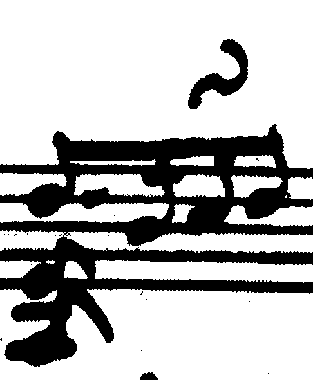 III. A KÉZIRATOKBAN ELŐFORDULÓ DÍSZÍTÉSEK ÉS DINAMIKÁK ELŐADÁSMÓDJA, VALAMINT A TÉTELEK TEMPÓJA 51 A doppelschlag lehet hangsúlyos, tehát ütemsúlyra eső ornamens; ennek a funkciója egyformán