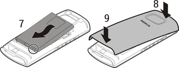 6 Kezdő lépések Ehhez a telefonhoz kizárólag a(z) BL-5J akkumulátort használjuk.