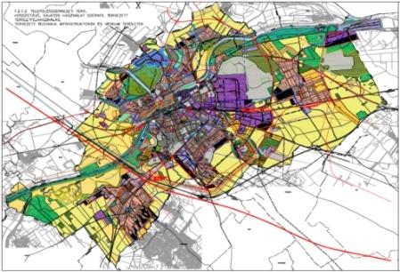 Kiemelt térségi és megyei területrendezési terv Településszerkezeti terv és Helyi
