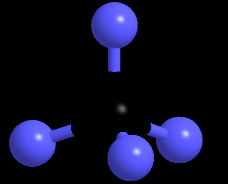 Telített szénhidrogének (alkánok, paraffinok) A telített szénhidrogénekben csak egyszeres kovalens kötések találhatóak. A kötésszögek 109,5 -osak, tetraéderesek.