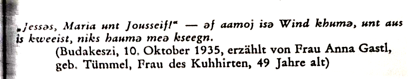 BONOMI, Eugen 1961. Von fahrenden Schülern im Ofener Bergland. In.