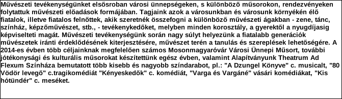 1. Szervezet azonosító adatai 1.1 Név 1.2 Székhely Irányítószám: 9 2 0 0 Település: Mosonmagyaróvár Közterület neve: Kossuth Lajos Közterület jellege: utca Házszám: Lépcsőház: Emelet: Ajtó: 4 1.