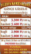 családi ház 1000 nmes parkosított kerttel eladó. Irányár 46 M Ft. Érd.: 06/30/9372-441 Kóny határában 2 hektár szántóföld falu közelében eladó. 96/280-726 Kapuváron családi ház eladó Vörösmarty u. 13.