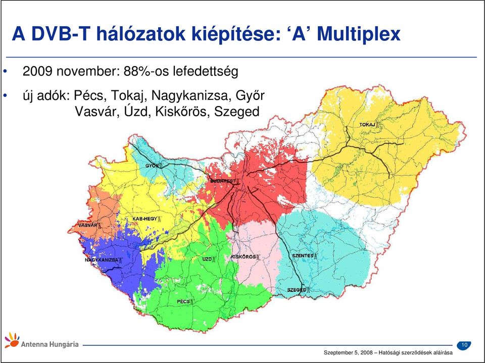 lefedettség új adók: Pécs, Tokaj,