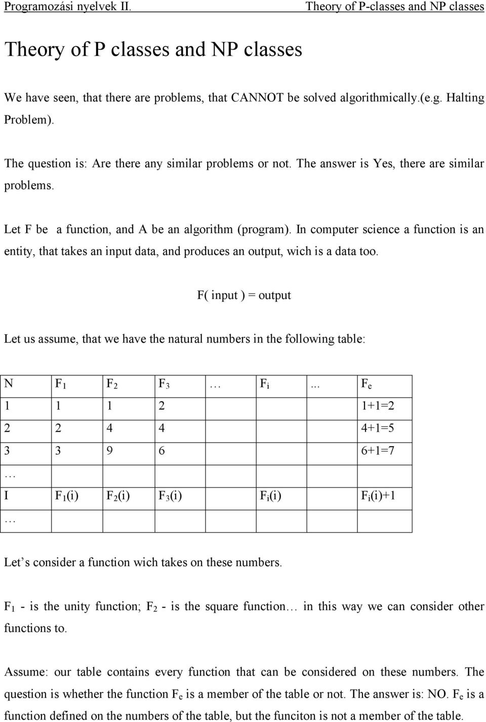 In computer science a function is an entity, that takes an input data, and produces an output, wich is a data too.
