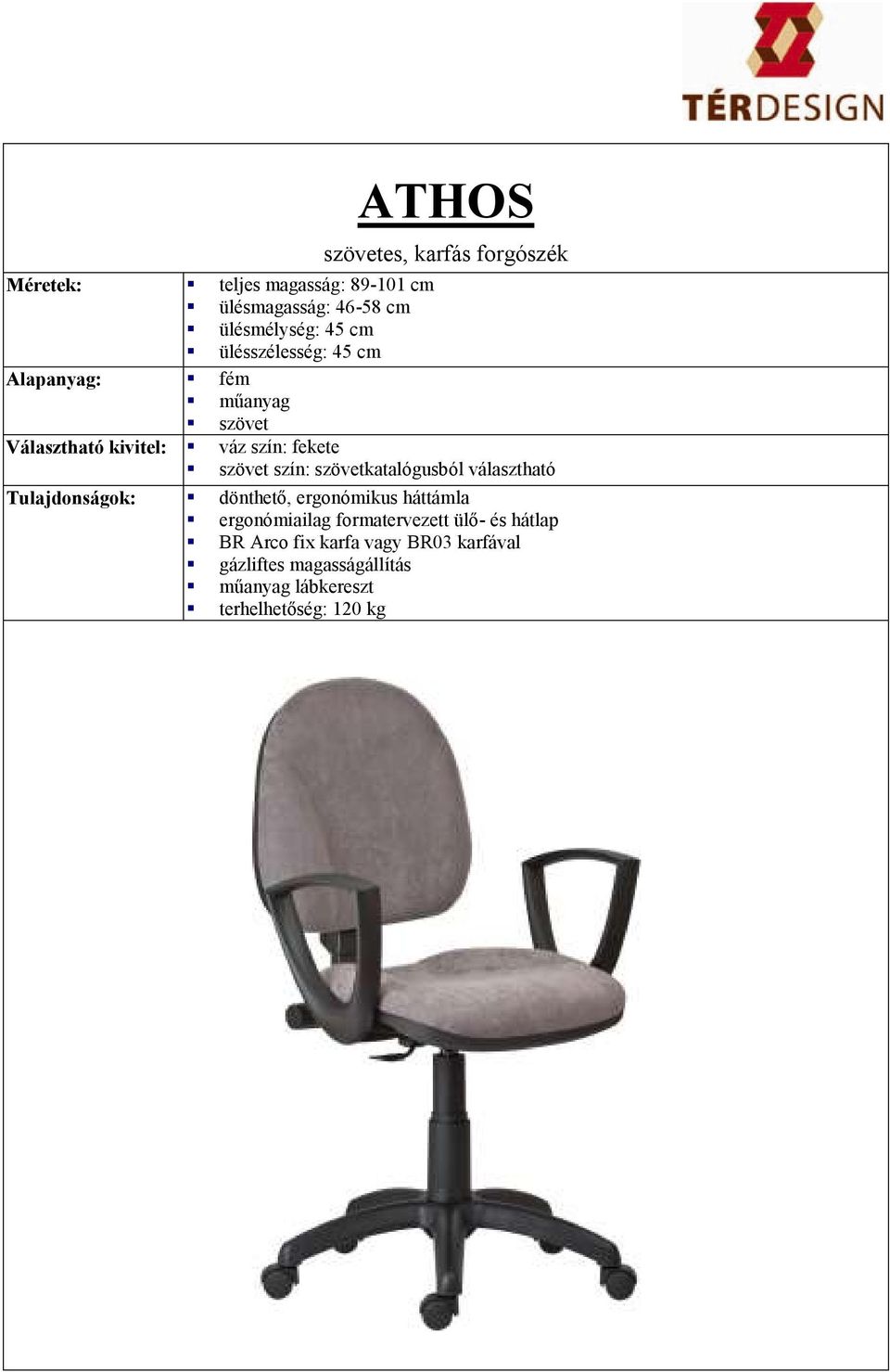 ROVO XP 4020 S4 főnöki szék alap verzió XP 4020 S4 mechanikával bemutató  szék: XP 4020 EB mechanikával +XP3 karfa Méretek: Választható kivitel: -  PDF Ingyenes letöltés