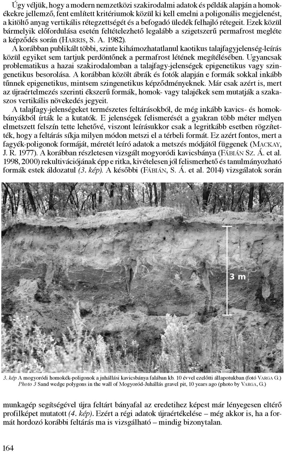 A korábban publikált többi, szinte kihámozhatatlanul kaotikus talajfagyjelenség-leírás közül egyiket sem tartjuk perdöntőnek a permafrost létének megítélésében.