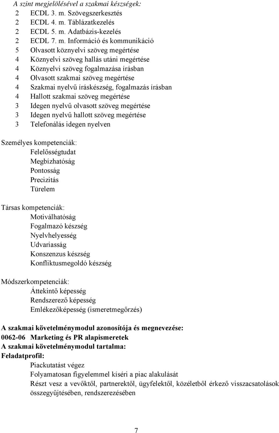 Szövegszerkesztés 2 EDL 4. m.