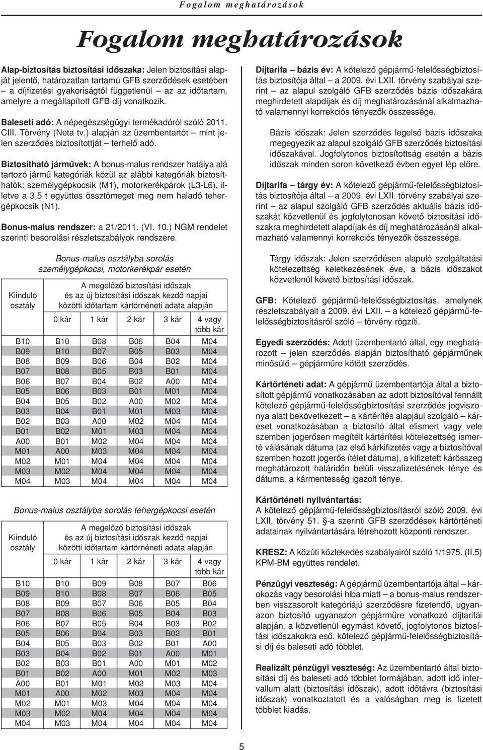 ) alapján az üzembentartót mint jelen szerzôdés biztosítottját terhelô adó.