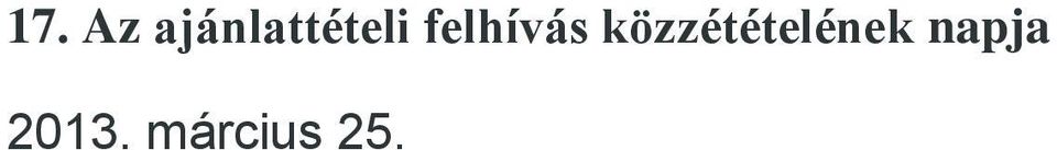 felhívás