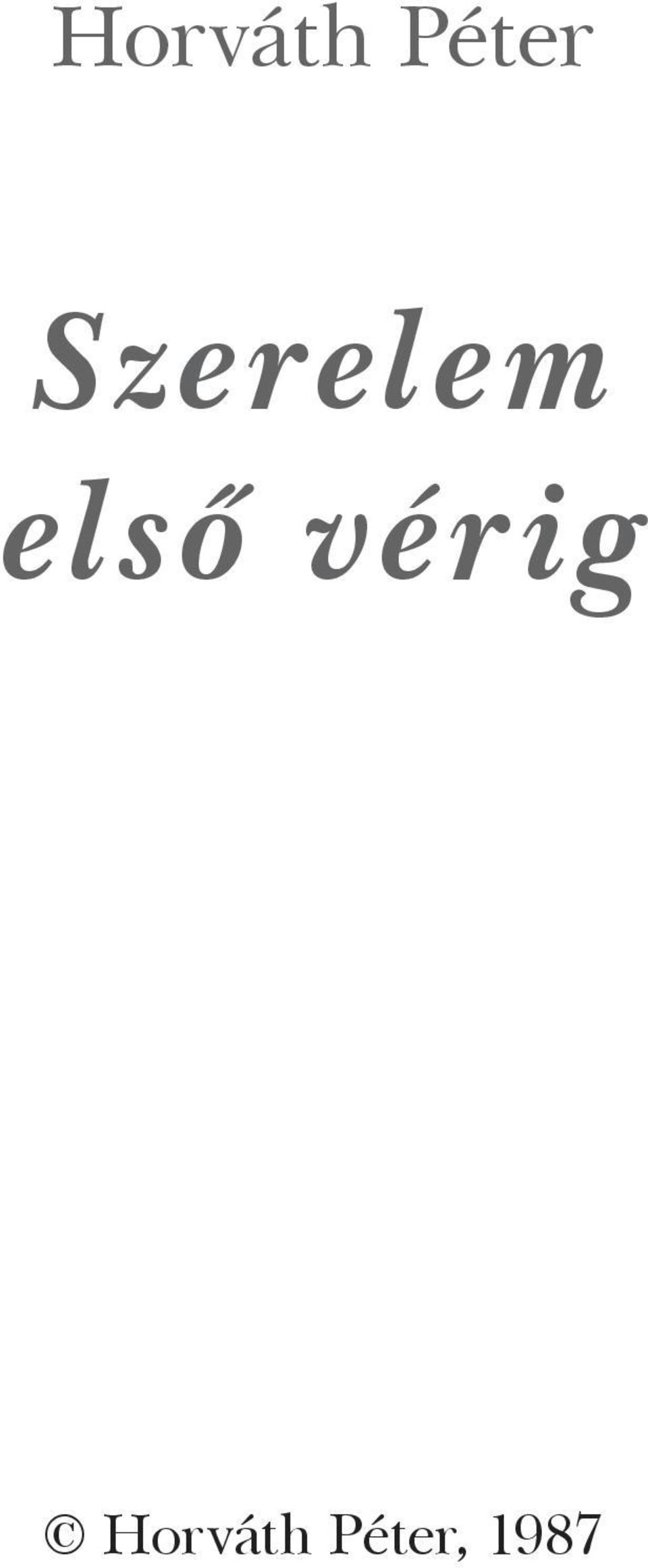 vérig , 1987