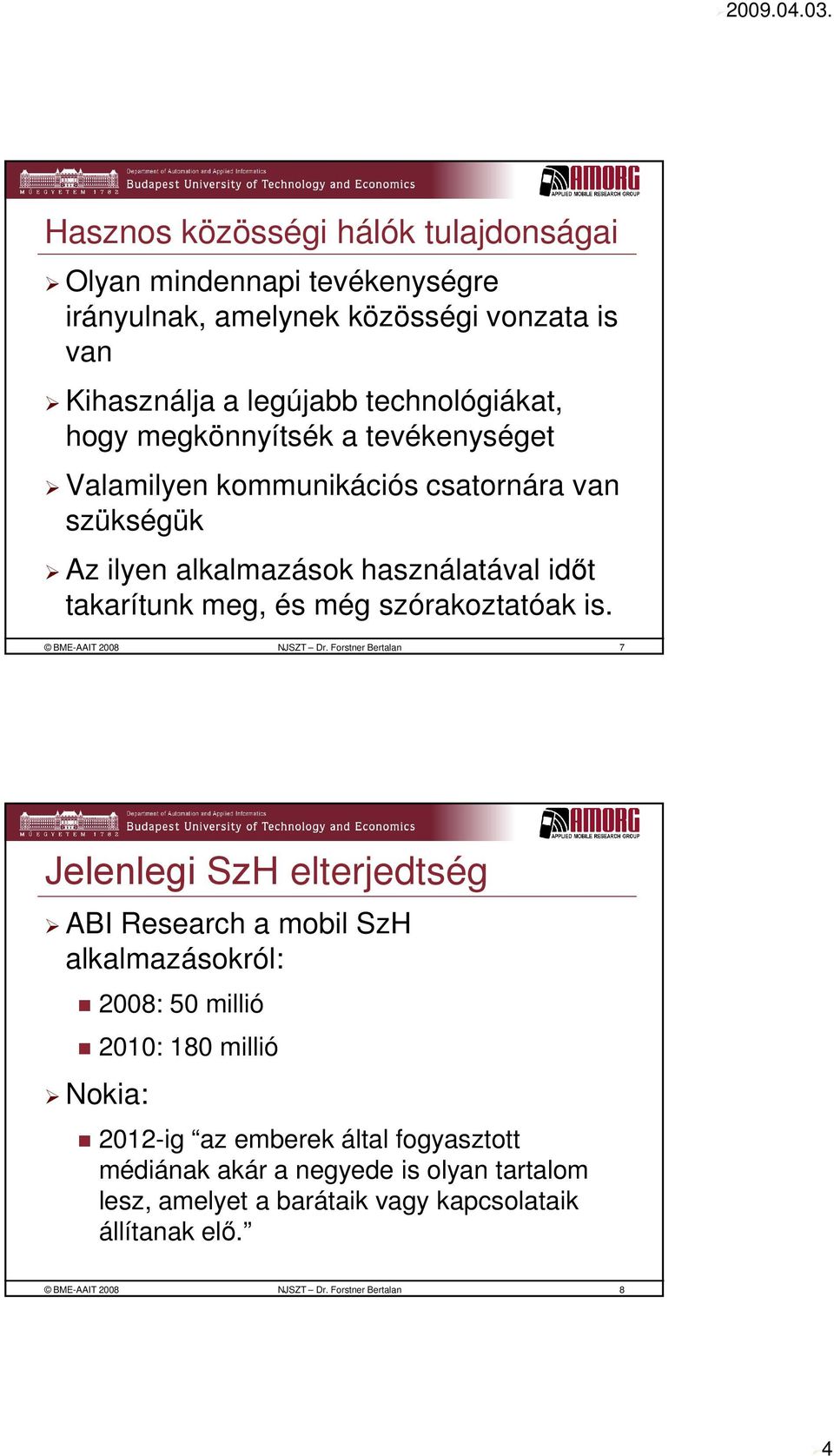 BME-AAIT 2008 NJSZT Dr.